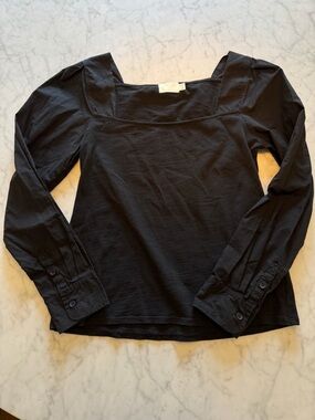 Nation puff sleeve top - 100% cotton